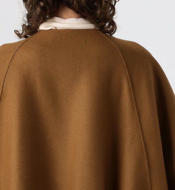 TOMORROWLAND BUYING WEAR「MACKINTOSH SANQUHAR ケープコート」|ノーカラーコート|