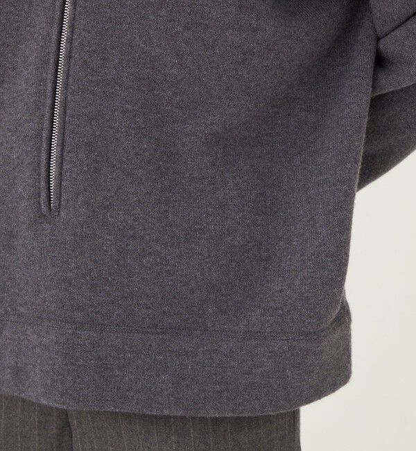 GALERIE VIE「バックパイル ハーフジッププルオーバー」|ニット・セーター|