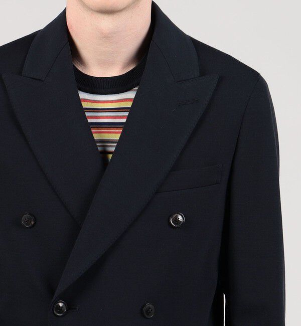 TOMORROWLAND MENS「ウールナイロン ダブルブレステッド6Bジャケット DONDY」|テーラードジャケット|