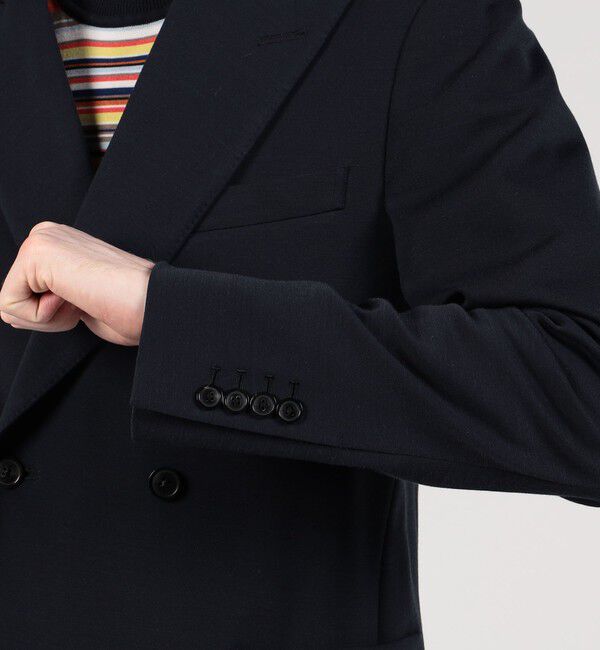 TOMORROWLAND MENS「ウールナイロン ダブルブレステッド6Bジャケット DONDY」|テーラードジャケット|