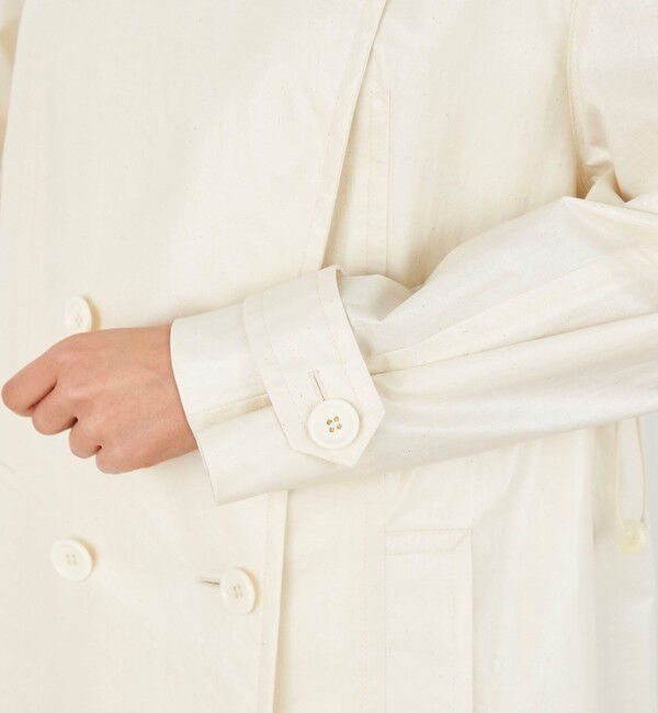 DES PRES「ライトエクリュコーティング トレンチコート」|トレンチコート|