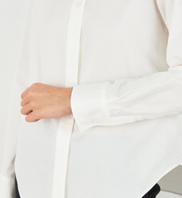 DES PRES「スビンコットンツイル コンパクトシャツ」|シャツ・ブラウス|