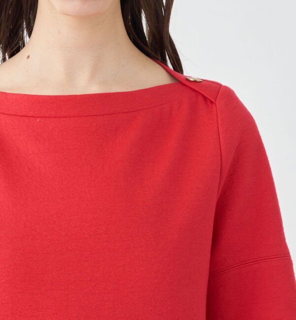 TOMORROWLAND collection「ナップコットン ボートネックプルオーバー」|プルオーバー|