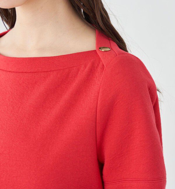 TOMORROWLAND collection「ナップコットン ボートネックプルオーバー」|プルオーバー|