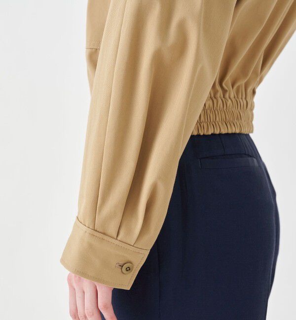 MACPHEE「コットンチノ ジップアップブルゾン」|ブルゾン・スタジャン|