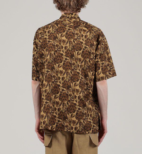 TOMORROWLAND MENS「コットン ボタニカルプリント ショートスリーブレギュラーカラーシャツ」|シャツ・ブラウス|