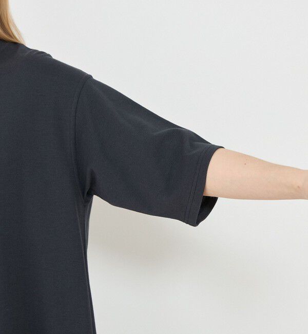 GALERIE VIE「コットンシルクカノコ クルーネックワンピース」|ワンピース|