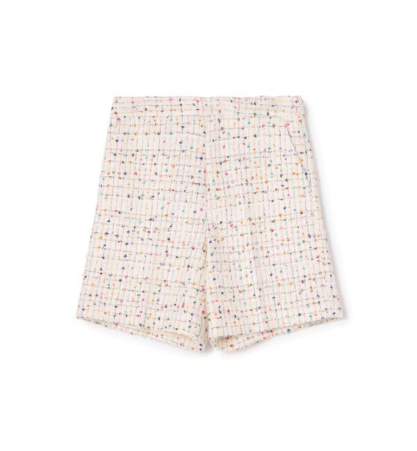TOMORROWLAND collection「キャンディノットファンシーツイード ショートパンツ」|その他|12 ホワイト系