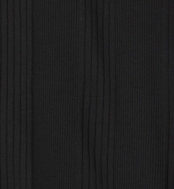 MACPHEE「コットンランダムリブ ノースリーブプルオーバー」|タンクトップ|