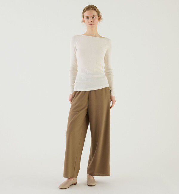 GALERIE VIE「ストレッチウーステッド イージーパンツ」|その他|