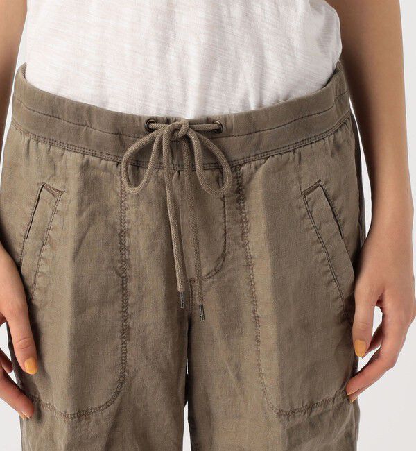 JAMES PERSE「リネンソフドレープ ドローストリングパンツ WKOH1730」|その他|