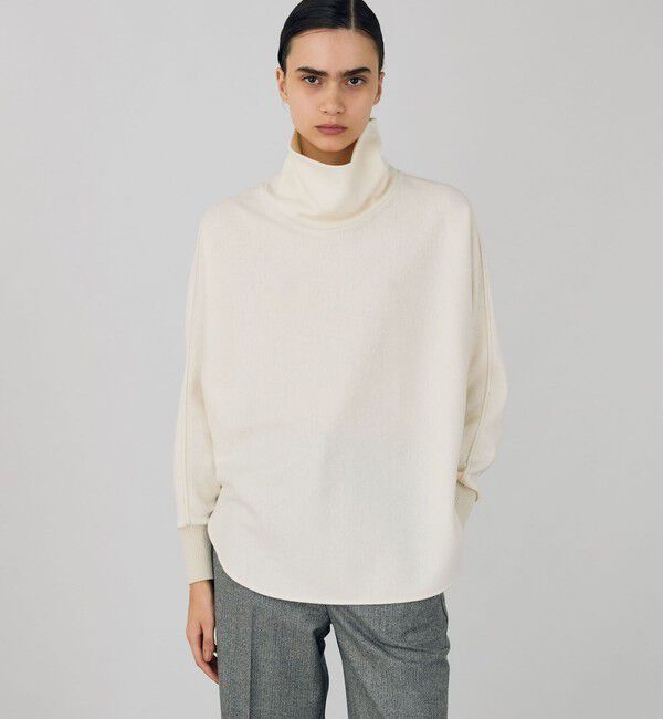 DES PRES「ニットコンビネーション タートルネックプルオーバー」|Tシャツ・カットソー|