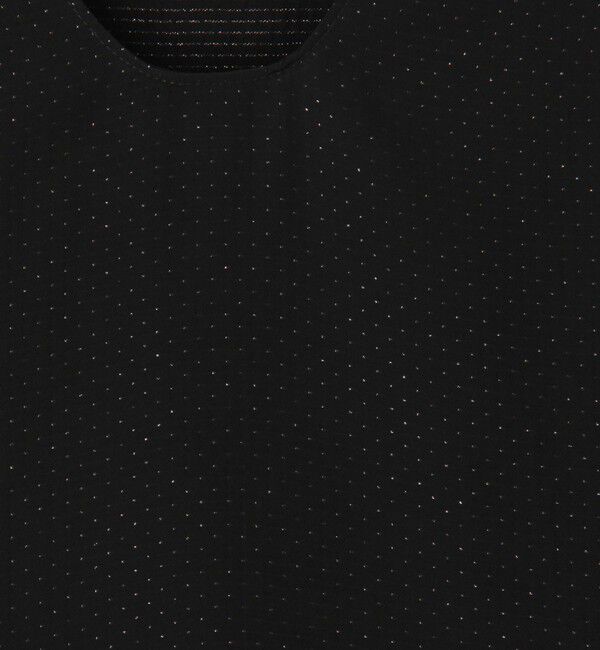 DES PRES「ドットジャカード Uネックノースリーブブラウス」|シャツ・ブラウス|