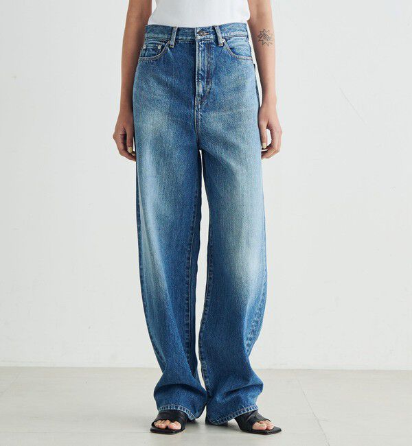 Edition「エッセンシャルデニム カービングパンツ」|デニム|