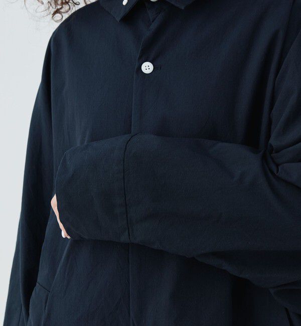 GALERIE VIE「パラシュートクロス スタンドカラーオーバーコート」|その他|