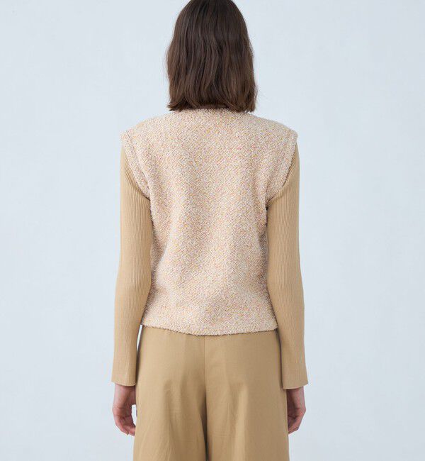 MACPHEE「ツイードニット ベスト」|ベスト・ジレ|