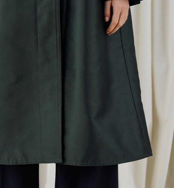 DES PRES「シルクポリエステルツイル ステンカラーコート」|ステンカラーコート|