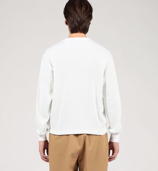 TOMORROWLAND MENS「スビンコットン ワッフル クルーネックカットソー」|Tシャツ・カットソー|