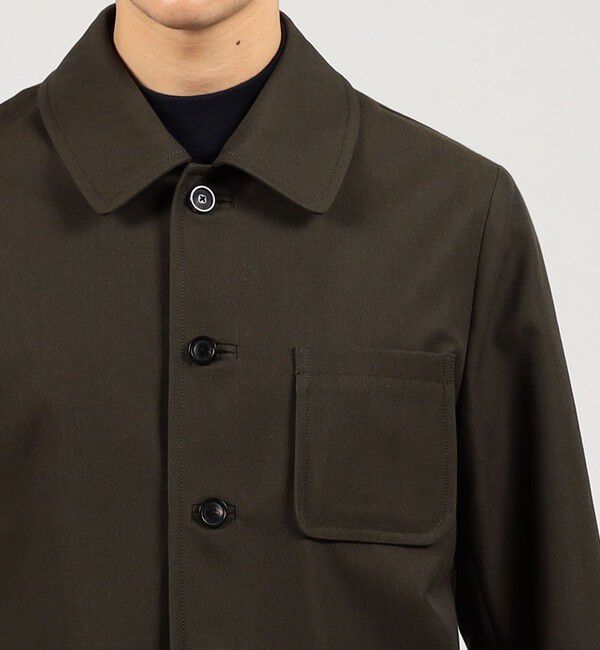 TOMORROWLAND MENS「ウールコットンギャバジン チョアジャケット TRENCH」|ブルゾン・スタジャン|