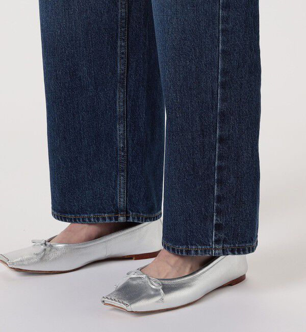 MACPHEE「コットンデニム コクーンテーパードパンツ」|デニム|