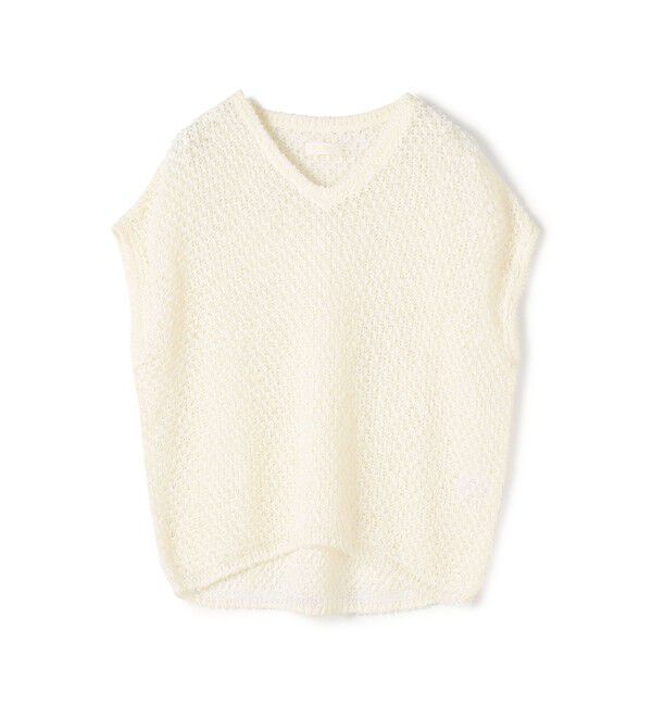 Ballsey「ライトペーパー ショートスリーブプルオーバー」|ニット・セーター|11 ホワイト