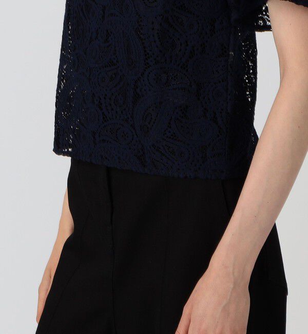 TOMORROWLAND GOODS「BAUM UND PFERDGARTEN MERA  レースシャツ」|シャツ・ブラウス|