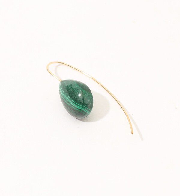 TOMORROWLAND GOODS「mounir malachite ピアス」|ピアス|