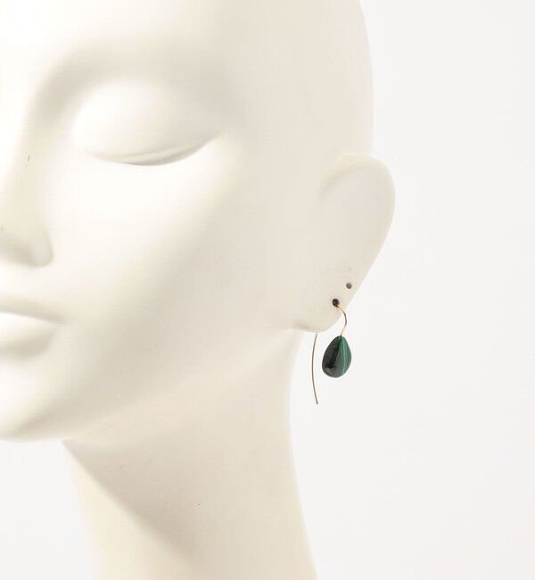 TOMORROWLAND GOODS「mounir malachite ピアス」|ピアス|