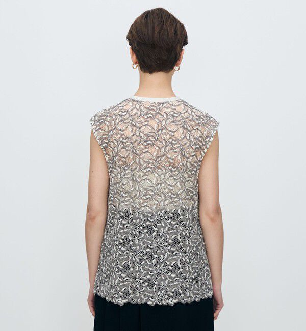 TOMORROWLAND collection「リーフコード レースジレブラウス」|シャツ・ブラウス|