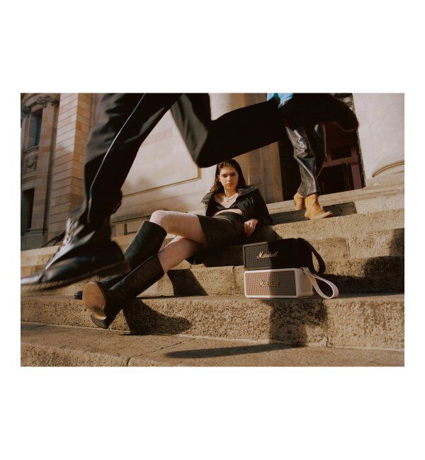 journal standard Furniture「★【Marshall/マーシャル】MIDDLETON BLACK AND BRASS ミドルトン スピーカー」|電化製品|