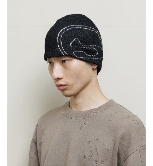 JOINT WORKS「BAL/バル BIG LOGO SOFT BEANIE HAT」|ニット帽|ブラック