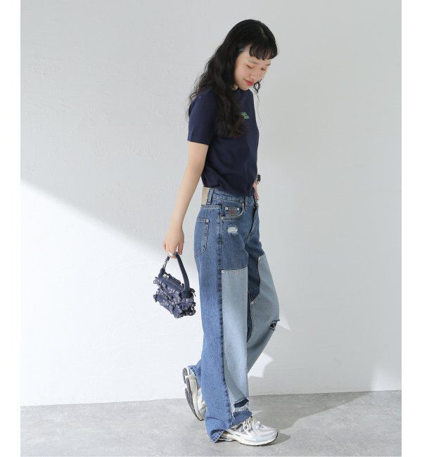 JOINT WORKS「Calvin Klein /カルバン クラインSS FLOCKED LOGO CREWNK TEE」|Tシャツ・カットソー|