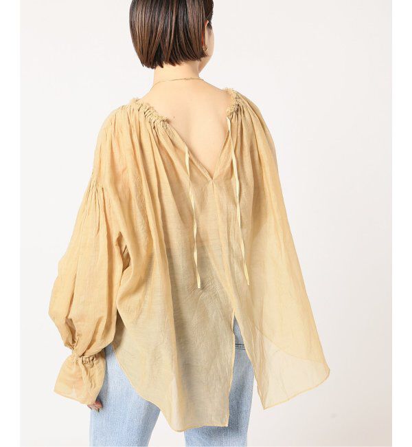 Plage「【enrica/エンリカ】 別注 VOLEME スリーブブラウス」|シャツ・ブラウス|