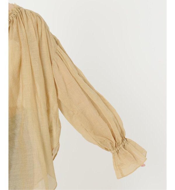 Plage「【enrica/エンリカ】 別注 VOLEME スリーブブラウス」|シャツ・ブラウス|