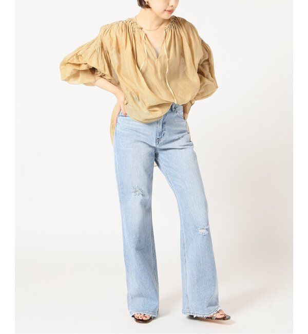 Plage「【enrica/エンリカ】 別注 VOLEME スリーブブラウス」|シャツ・ブラウス|