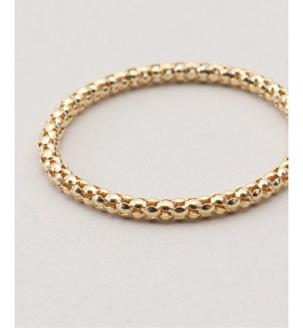 Plage「MARIHA / マリハ Gold Rain ROPE CHAIN リング S 9」|リング|