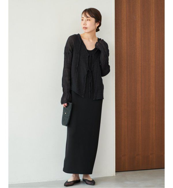 Plage「《一部カラーWEB限定追加》リブタンクワンピース 4」|ワンピース|