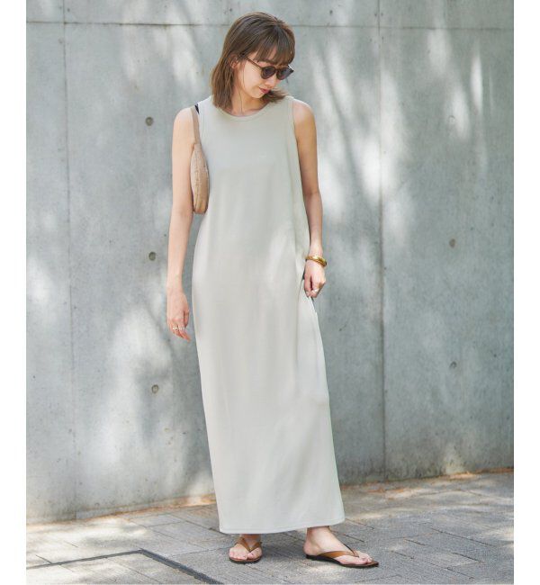 Plage「《一部カラーWEB限定追加》リブタンクワンピース 4」|ワンピース|