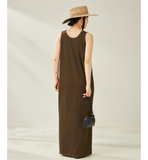 Plage「《一部カラーWEB限定追加》リブタンクワンピース 4」|ワンピース|