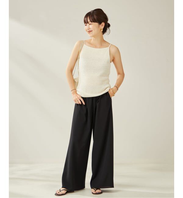 Plage「《追加》Dry Twill Relax パンツ 2」|スラックス|