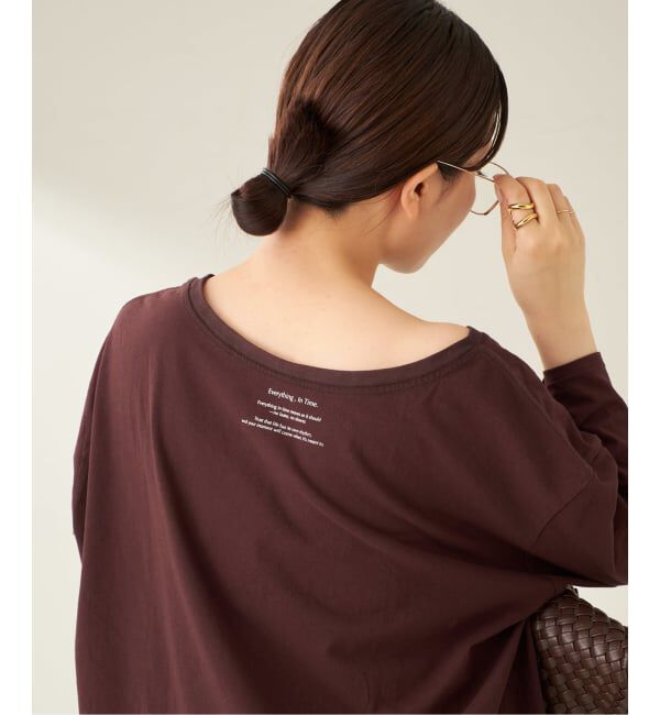 Plage「《追加》Everything In Time T」|Tシャツ・カットソー|ブラウン