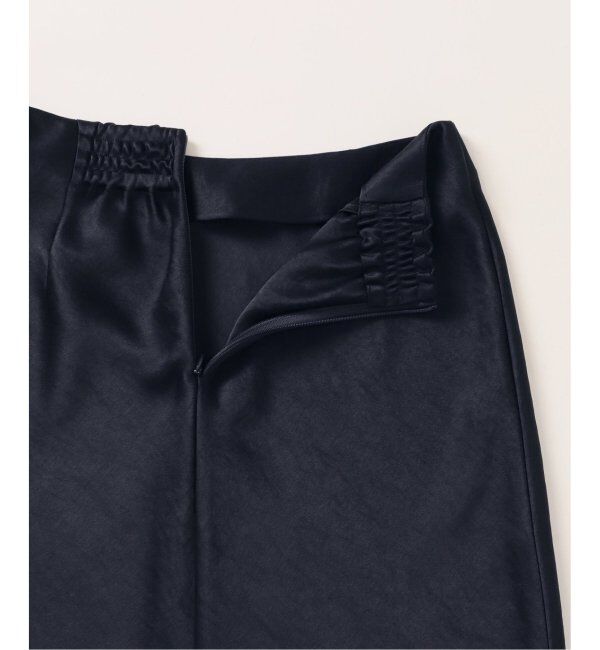 IENA「《追加7》ダブルサテンスカート」|スカート|
