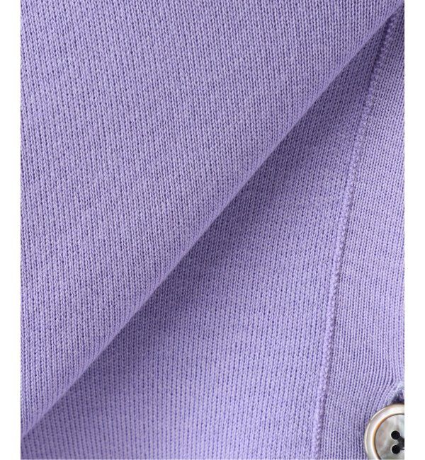 IENA「スーパーファインスムース ショートカーディガン」|カーディガン|