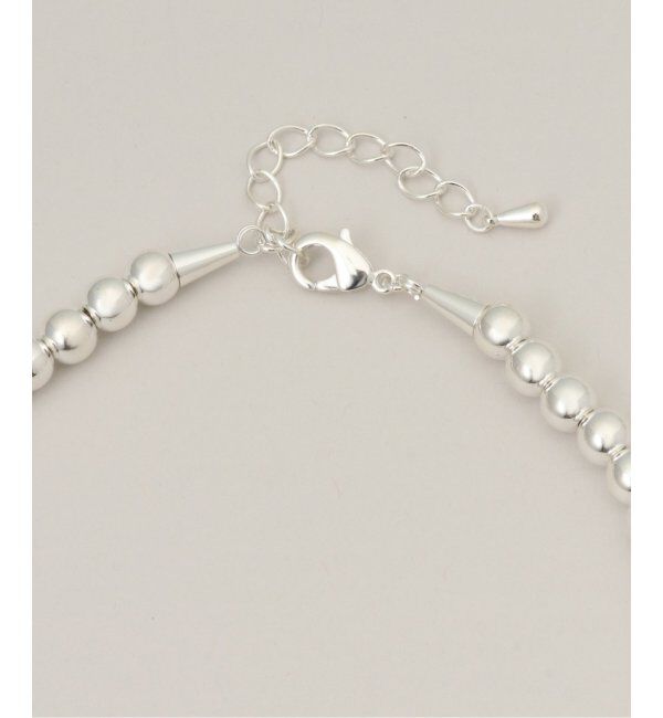 SLOBE IENA「《追加3》SLOBE メタルビーズショートネックレス」|ネックレス|