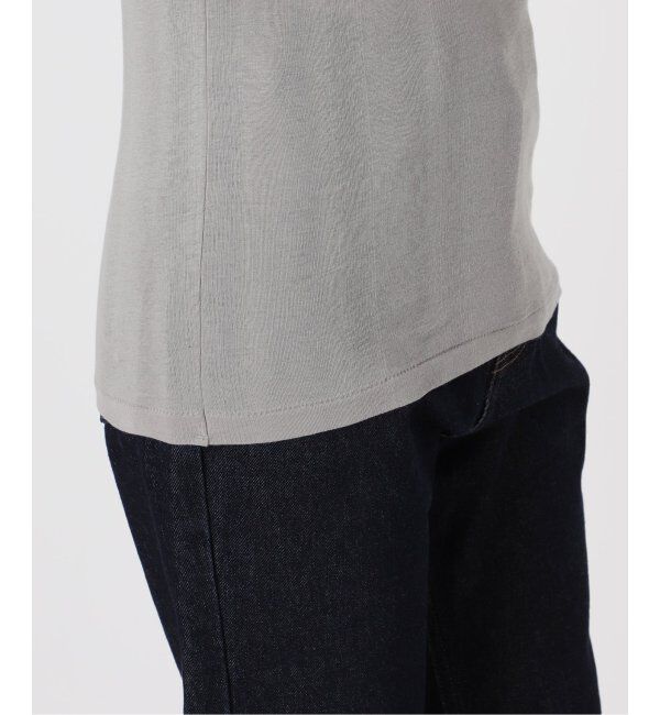 SLOBE IENA「《追加》miller/ミラー SLOBE別注 SHEER RIB クルーネック」|Tシャツ・カットソー|