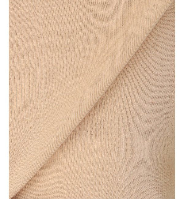 SLOBE IENA「《追加》miller/ミラー SLOBE別注 SHEER RIB クルーネック」|Tシャツ・カットソー|