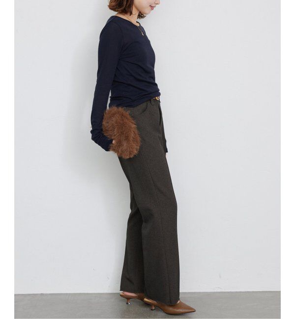 SLOBE IENA「ソフトコットンクルーネック」|Tシャツ・カットソー|