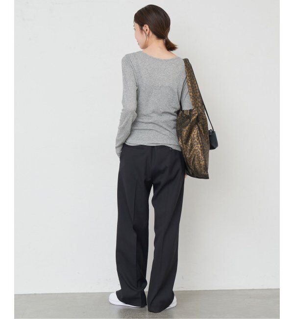 SLOBE IENA「ソフトコットンクルーネック」|Tシャツ・カットソー|