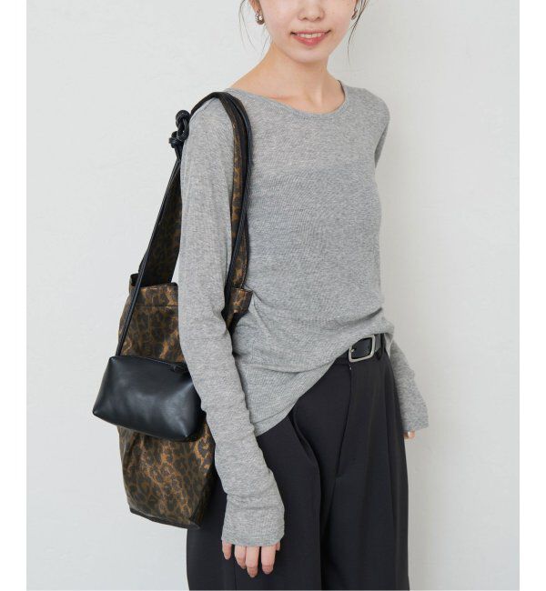 SLOBE IENA「ソフトコットンクルーネック」|Tシャツ・カットソー|