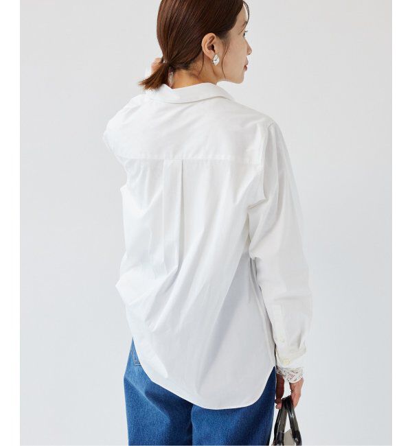 IENA「《追加》スーピマコットン レギュラーカラーシャツ」|シャツ・ブラウス|